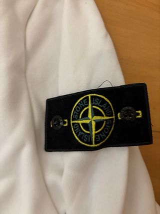 Sudadera Stone Island Blanca