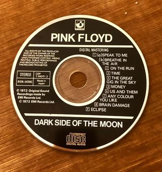 Pink Floyd Dark Side of the Moon CD Anni '80