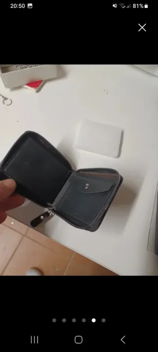 Cartera Garibaldi Negra