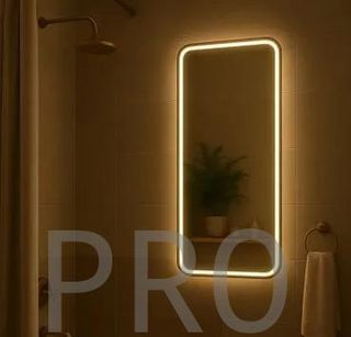 Espejo LED Táctil Cuadrado modelo 2096