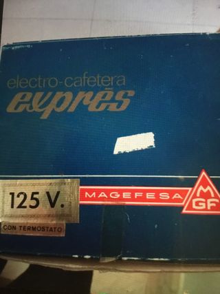 Cafetera Expresso MGF Coleccionista  125V 800W
