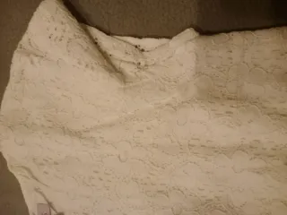 T-shirt bambina pizzo