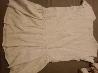 T-shirt bambina pizzo