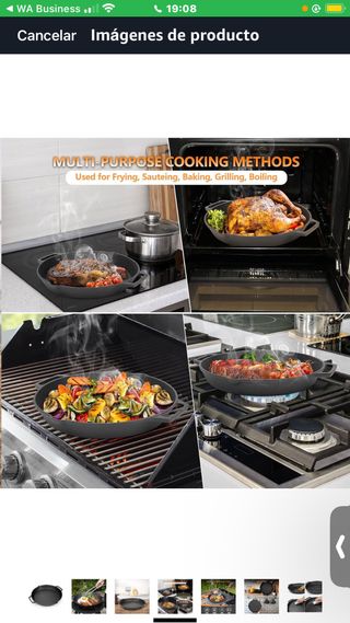 Plancha Redonda Hierro Fundido Onlyfire