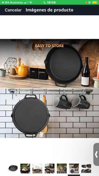 Plancha Redonda Hierro Fundido Onlyfire