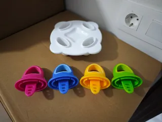 Molde Helados Colores