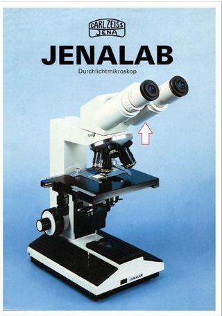 CABEZAL CARL ZEISS JENA  JENALAB