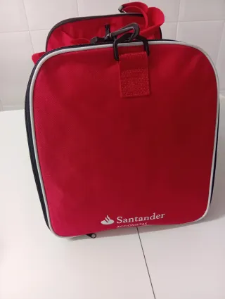 Bolsa Deporte Ferrari Roja Plegable 28x32x45 Banco