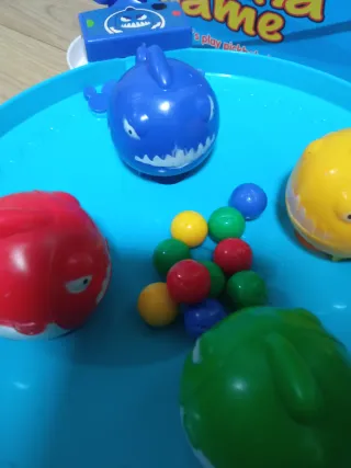 Juego Infantil Piraña Game tragabolas