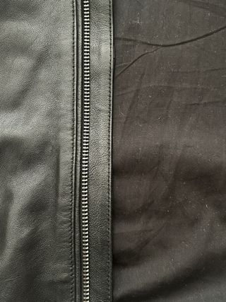 Cazadora Biker Piel Negra Pepe Jeans