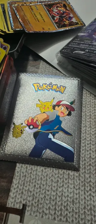 Lote 236 Cartas Pokémon + Libreta + Caja