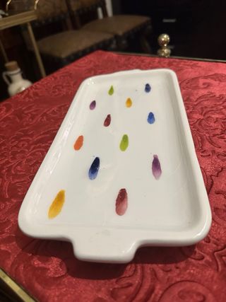 Bandeja cerámica austriaca antigua