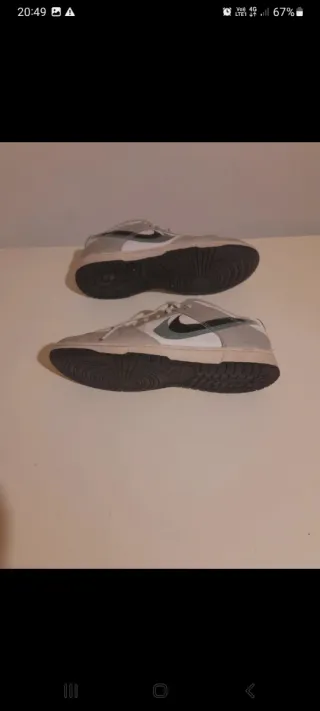 Scarpe Nike Dunk Low Grigie Bianche