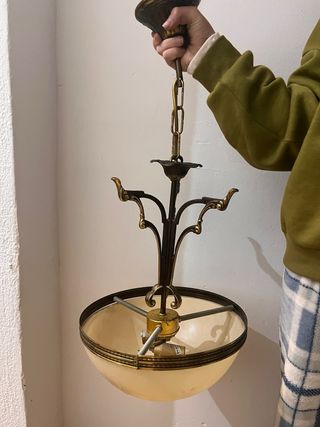 Lámpara de techo colgante vintage