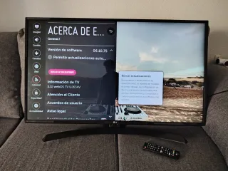 TV LG 43" SMART TV 4K PERFECTO ESTADO