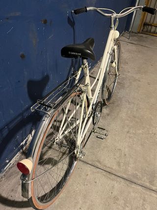 Bicicleta paseo clásica/vintage G.A.C Blanca