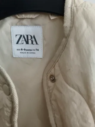Chaquetas bebé 6-12 meses Zara y  freestyle