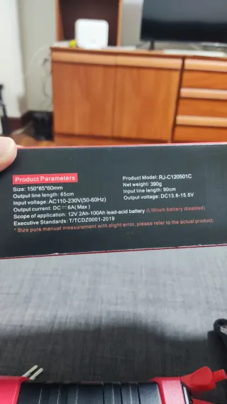 Cargador de batería inteligente 12V