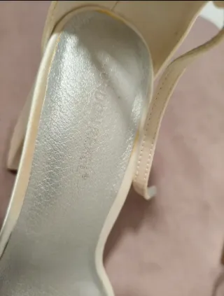 Zapatos de Novia Talla 38 Blancos