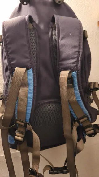 Mochila Altus Azul y Gris