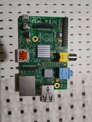 Raspberry Pi Modelo B Placa Verde