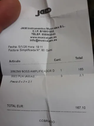 Amplificador Boss Dual Cube LX Guitarra Portátil