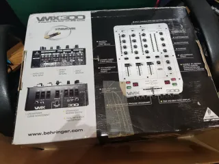 Mesa Mezclas DJ Behringer VMX300 Plata