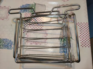 Set 3 Teglie Pizza con Griglia