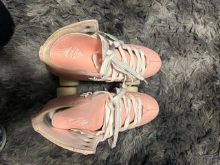 Patines de 4 ruedas rosas