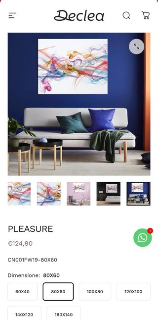 Cuadro Decorativo Declea Pleasure