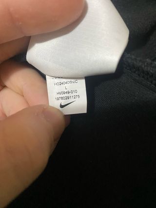 Conjunto Nike Tech Fleece Negro