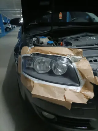 Pulido de faros de coche a domicilio.