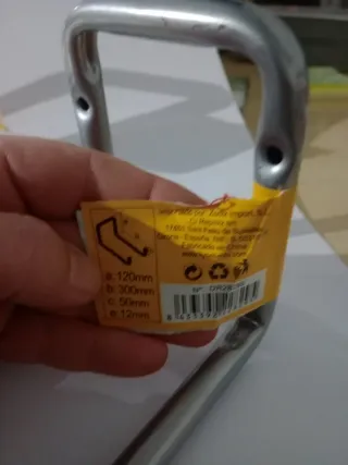 Doble Gancho Pared hasta 8kg