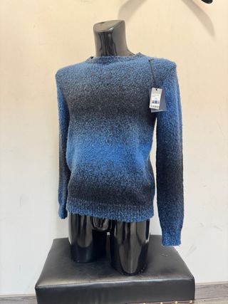 Jersey hombre degradado azul/negro