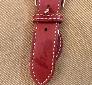 Maletín de lona verde y amarillo