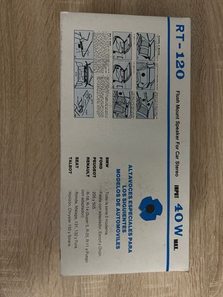 Altavoces MX-ONDA RT-120 Coche 5.25