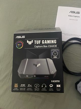 Capturadora ASUS TUF Gaming CU4K30