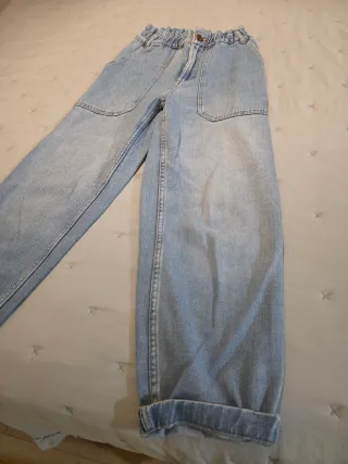 Pantalón vaquero tiro alto