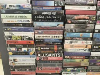 Lote VHS Musicales nuevos fabrica
