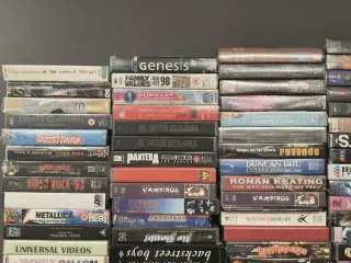 Lote VHS Musicales nuevos fabrica