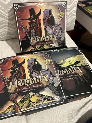 Pagan Juego de Mesa + Expansiones Deluxe