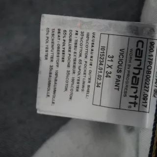 Pantalones Vaqueros Carhartt Azules