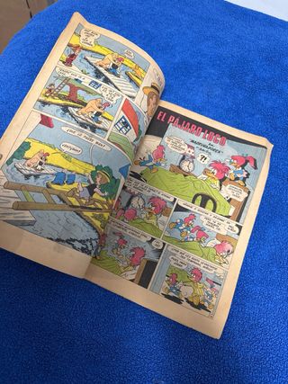 Revista infantil antigua - El pájaro loco