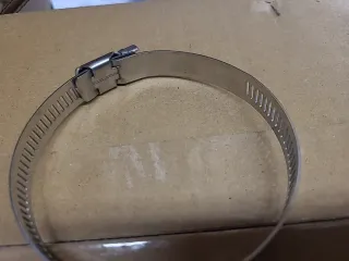 Fascette metalliche stringitubo 10 pz