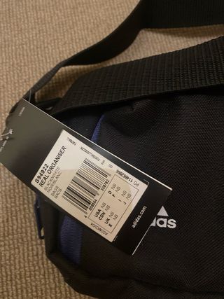 Riñonera Adidas Real Madrid Negra y Azul