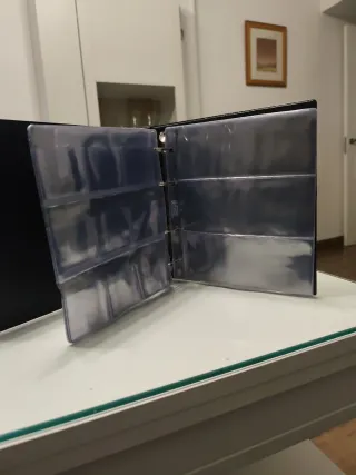 Álbum de Monedas Marrón con Símbolo Euro