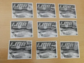 53 cromos Este 06/07, 21 Colocas, sin pegar