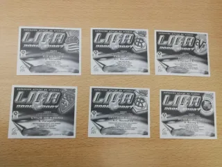 53 cromos Este 06/07, 21 Colocas, sin pegar