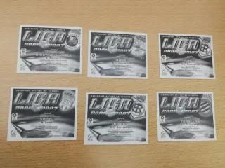 53 cromos Este 06/07, 21 Colocas, sin pegar