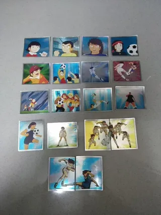 Cromos de fútbol anime Quiroga